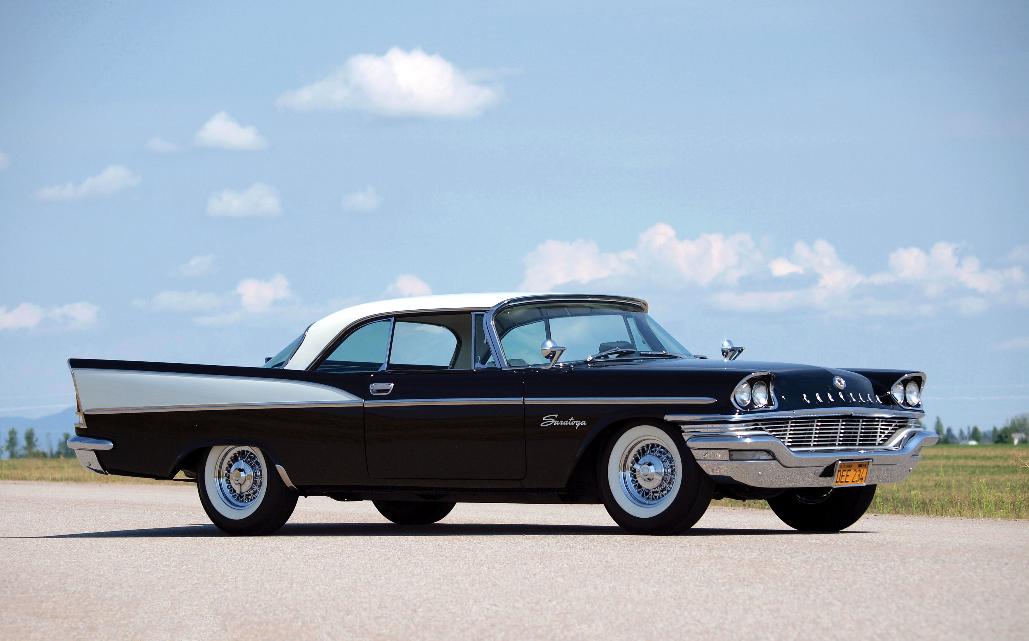 1957, Chrysler, Saratoga, Hardtop, Coupe, Retro, Luxury Wallpaper