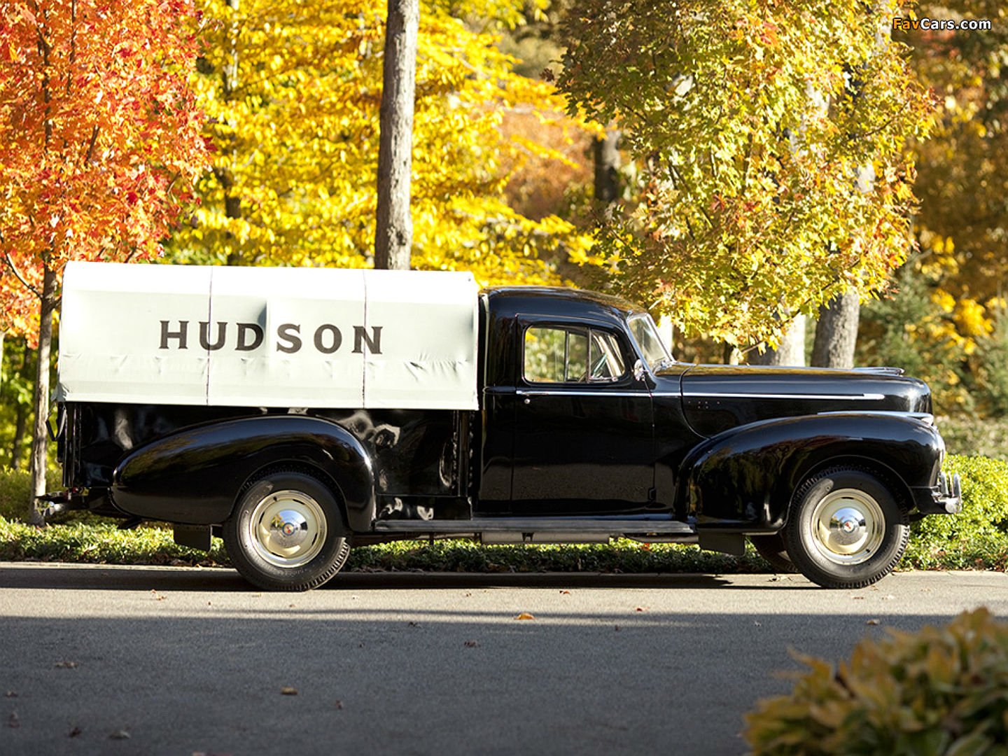 hudson, Pickup, Truck, Retro Wallpaper