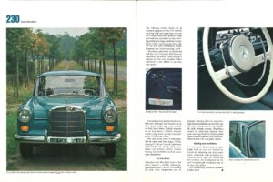 1965, Mercedes, Benz, 230, 200, Sedan, Classic, Luxury, Poster