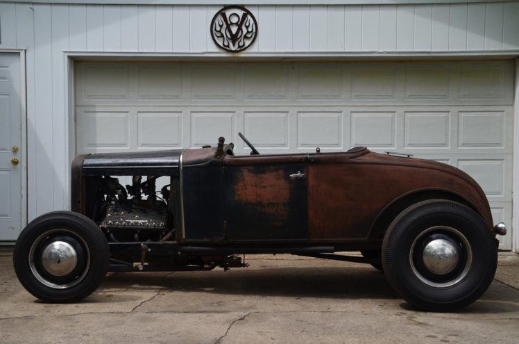1930, Ford, Roadster, Race, Racing, Custom, Retro, Vintage, Hot, Rod, Rods HD Wallpaper Desktop Background