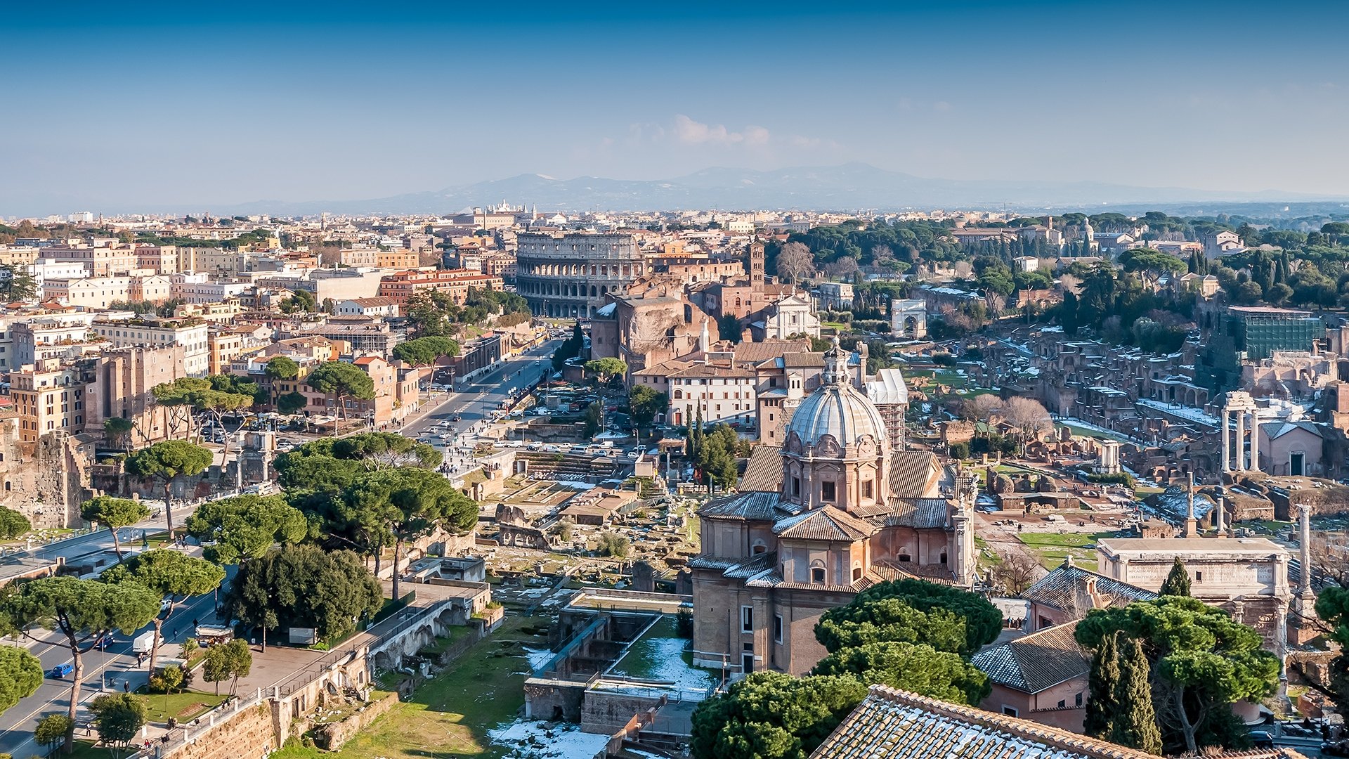roma, Italia, Europa, Edificios, Ciudad Wallpaper