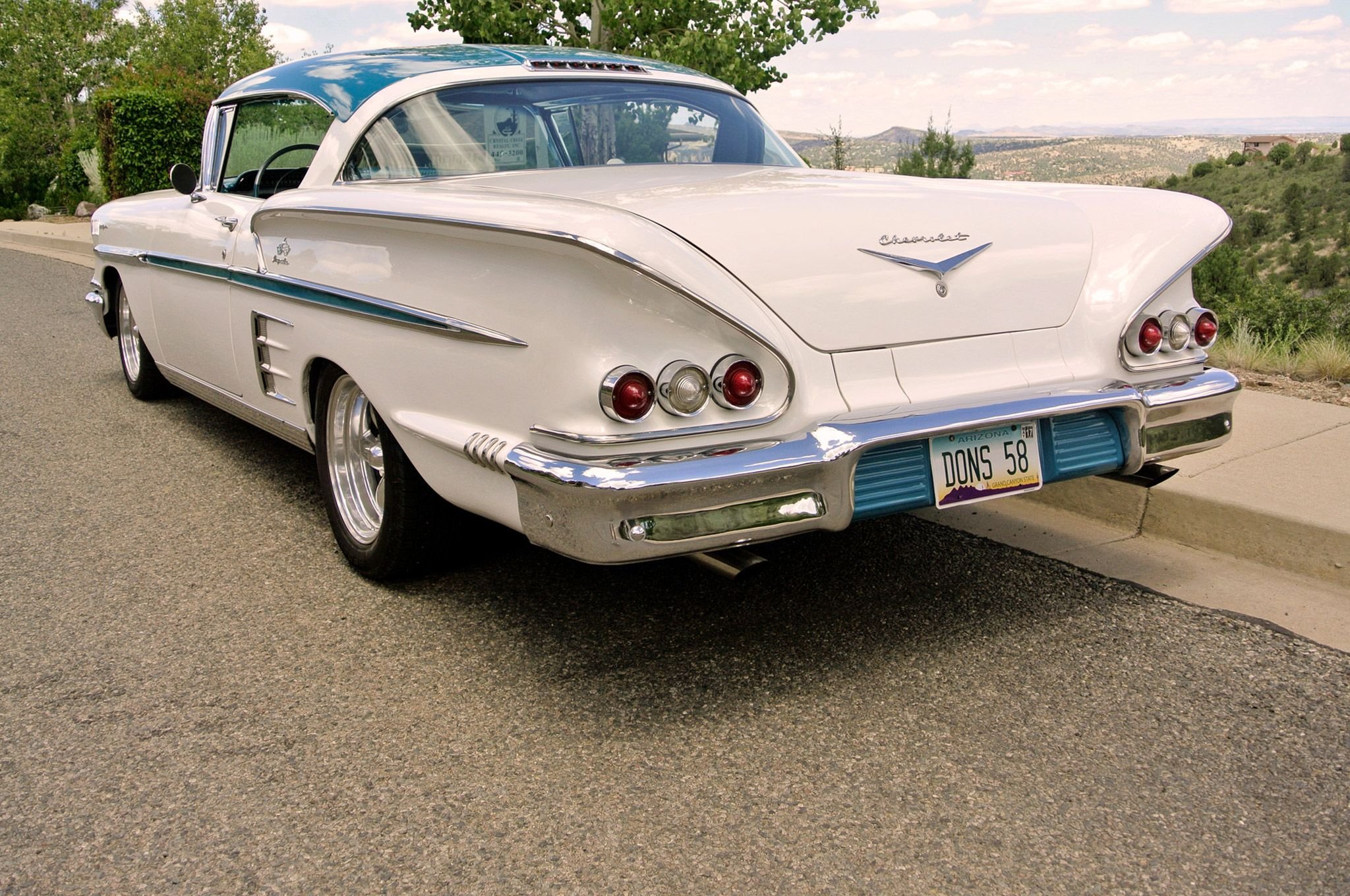 1958, Chevrolet, Impala, Custom, Retro, Hot, Rod, Rods Wallpaper