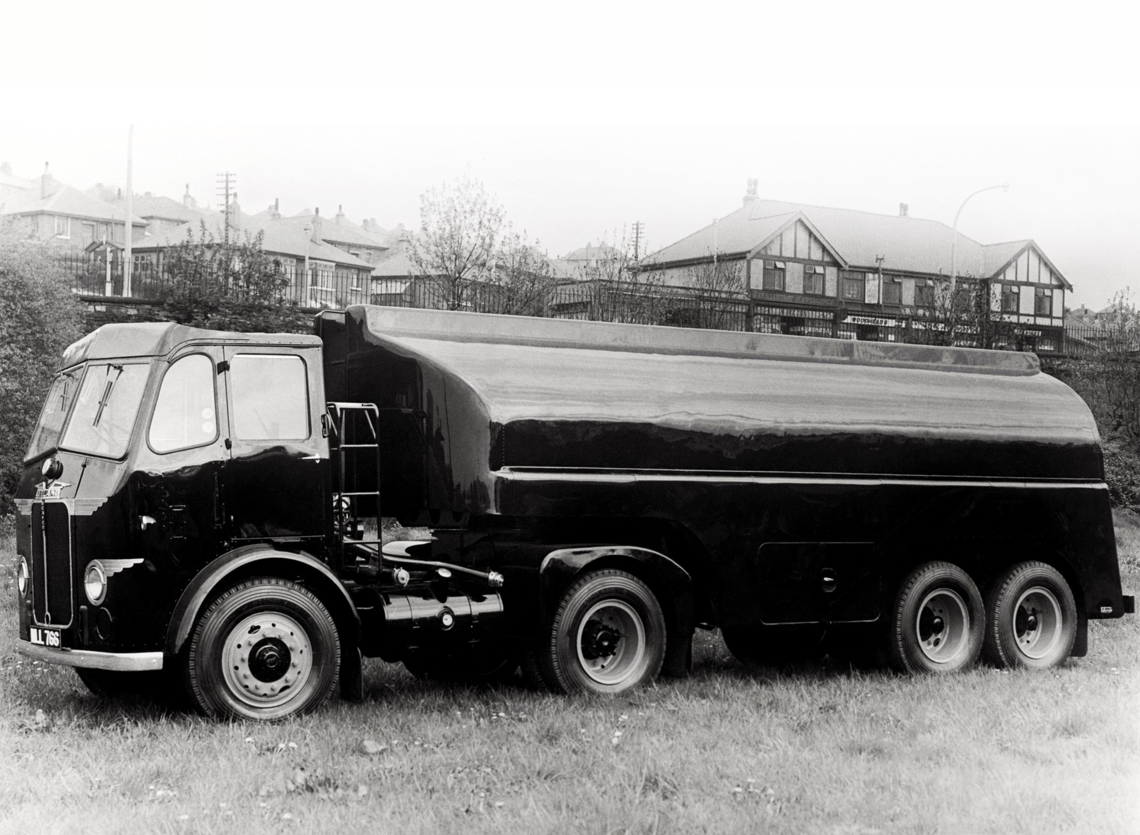 1950, Leyland, Beaver, Semi, Tractor, Retro Wallpaper