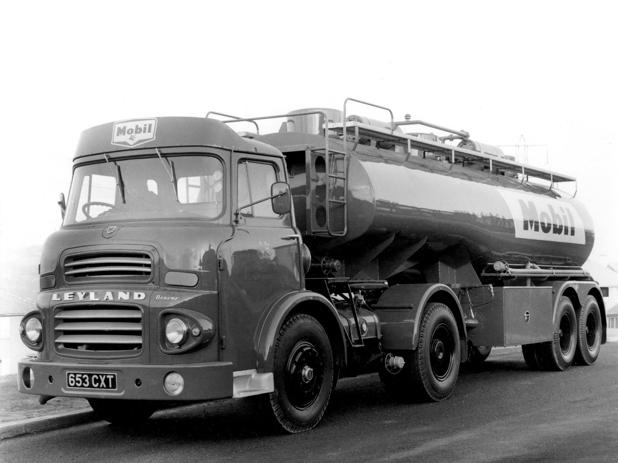 1960, Leyland, Beaver, Semi, Tractor, Retro Wallpaper