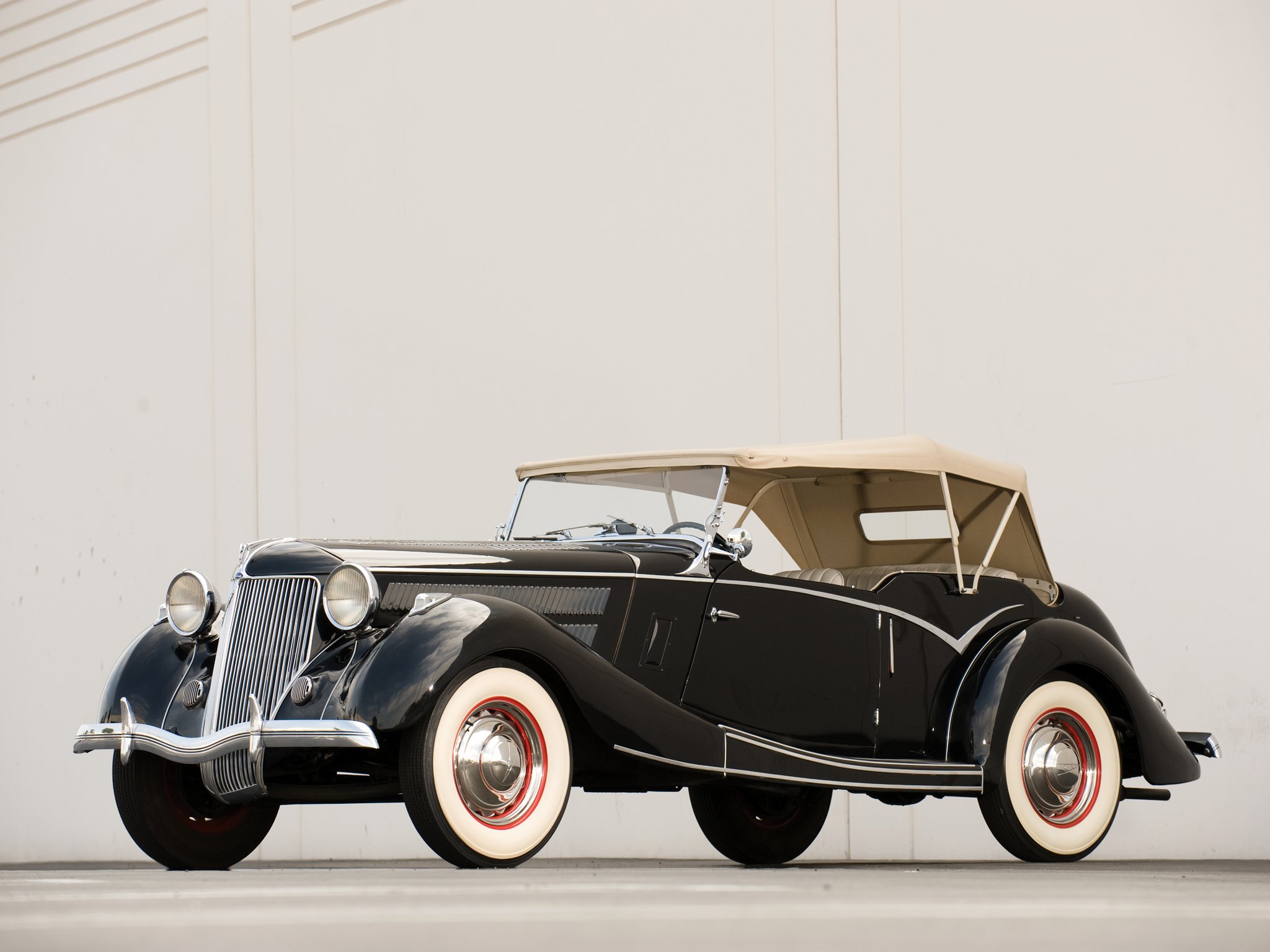1936 40, Jensen, Ford, Tourer, Luxury, Retro, Vintage Wallpaper