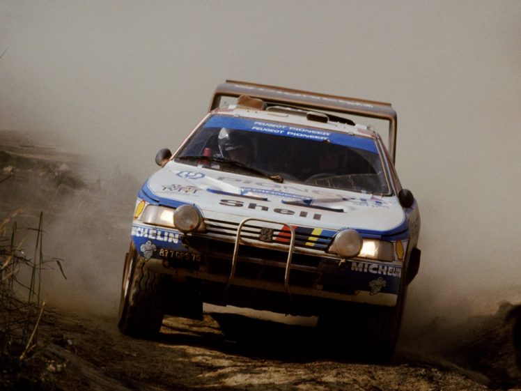 1988, Peugeot, 405, T16, Grand, Raid, Pininfarina, Dakar, Offroad, Race, Racing, Rally HD Wallpaper Desktop Background