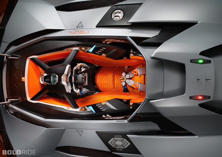 2013, Lamborghini, Egoista, Concept, Supercar, Supercars, Interior HD Wallpaper Desktop Background