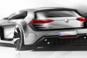 2013, Volkswagen, Design vision, Gti, Concept, Tuning