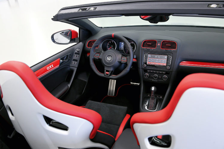 2013, Volkswagen, Golf, Gti, Cabrio, Austria, Concept, Tuning, Interior HD Wallpaper Desktop Background