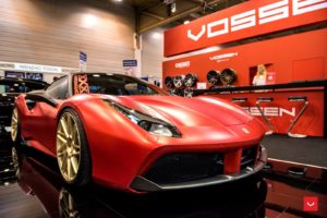 vossen, Wheels, Ferrari, 488, Gtb, Cars, Coupe, Modified, Red