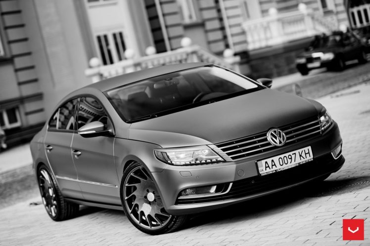 vossen, Wheels, Volkswagen, Cc, Cars, Sedan, Modified HD Wallpaper Desktop Background