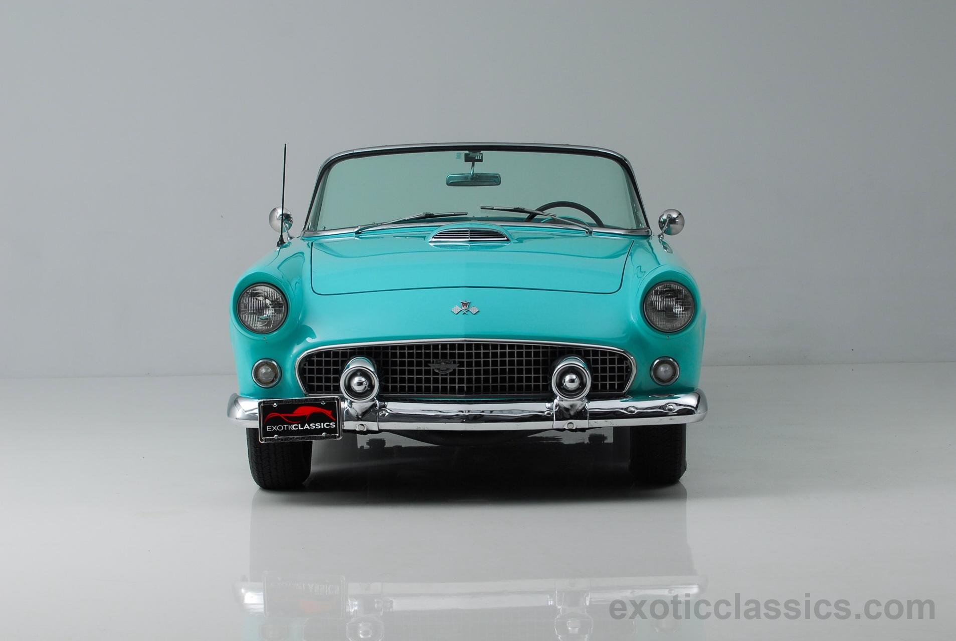 1955, Ford, Thunderbird, Retro, Convertible Wallpaper