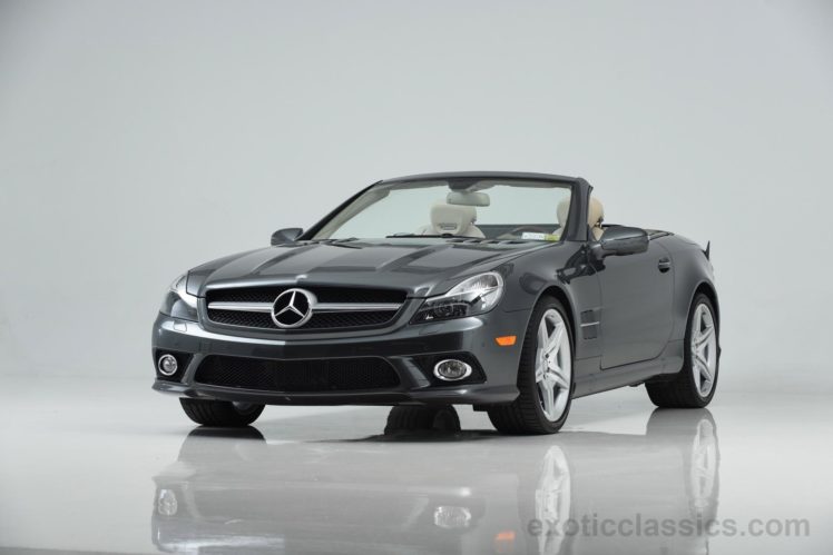 2011, Mercedes, Benz, Sl550, Convertible HD Wallpaper Desktop Background
