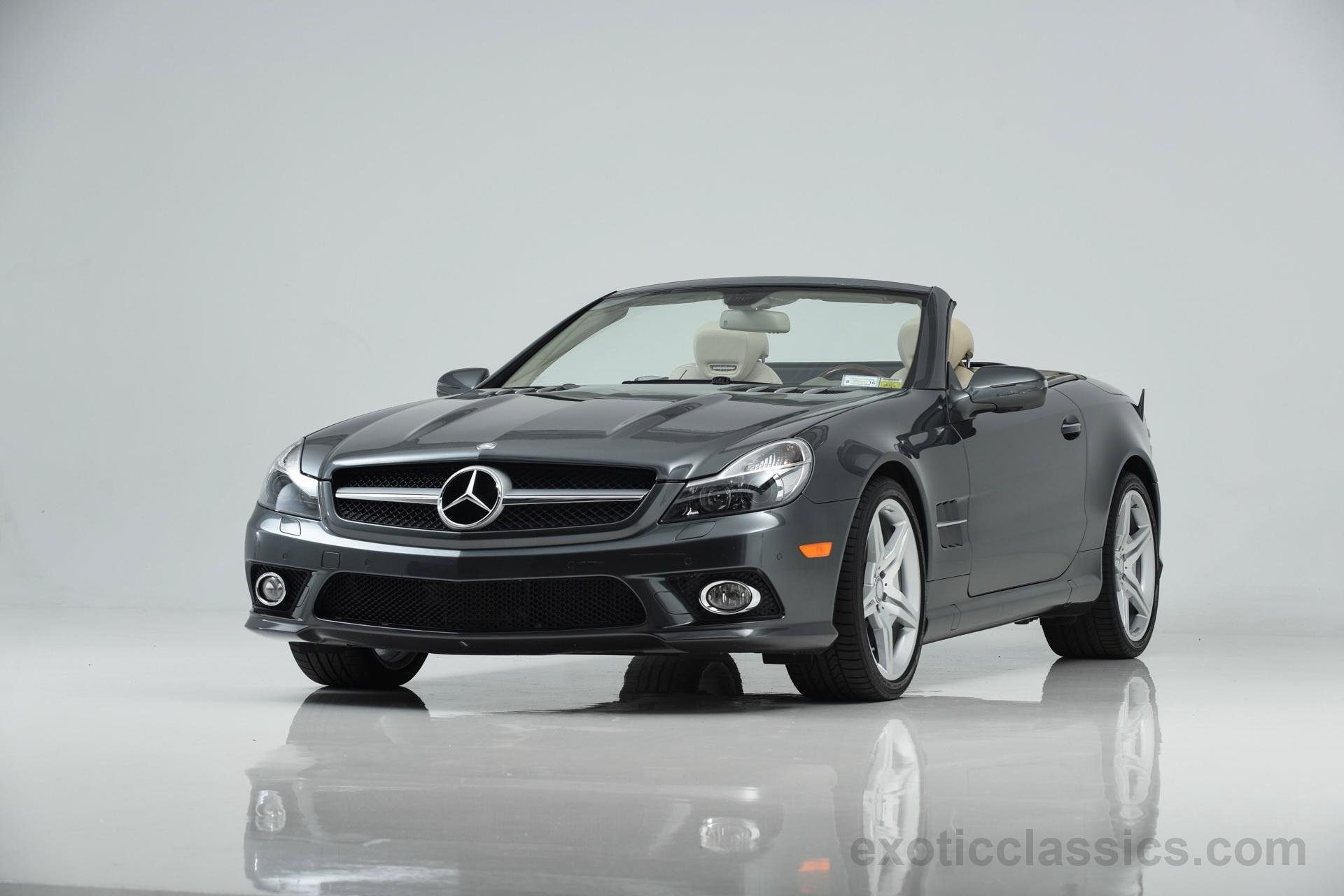 2011, Mercedes, Benz, Sl550, Convertible Wallpaper