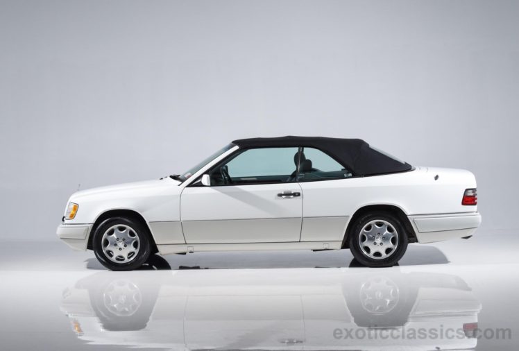 1995, Mercedes, Benz, E320, Convertible HD Wallpaper Desktop Background