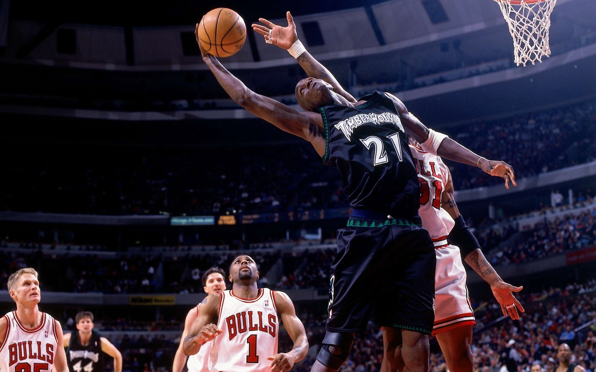 minnesota, Nba, Basketball, Kevin, Garnett, Chicago, Bulls, Minnesota, Timberwolves, Steve, Kerr Wallpaper