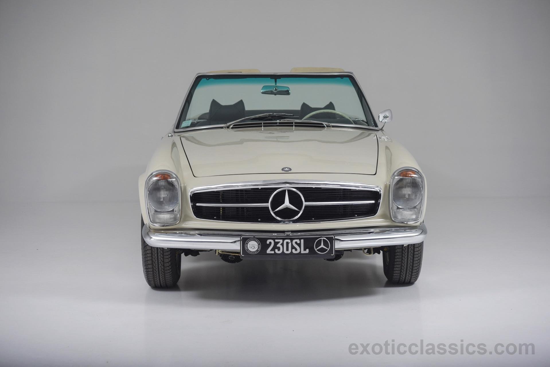 1967, Mercedes, Benz, 230sl, Classic, Convertible Wallpaper