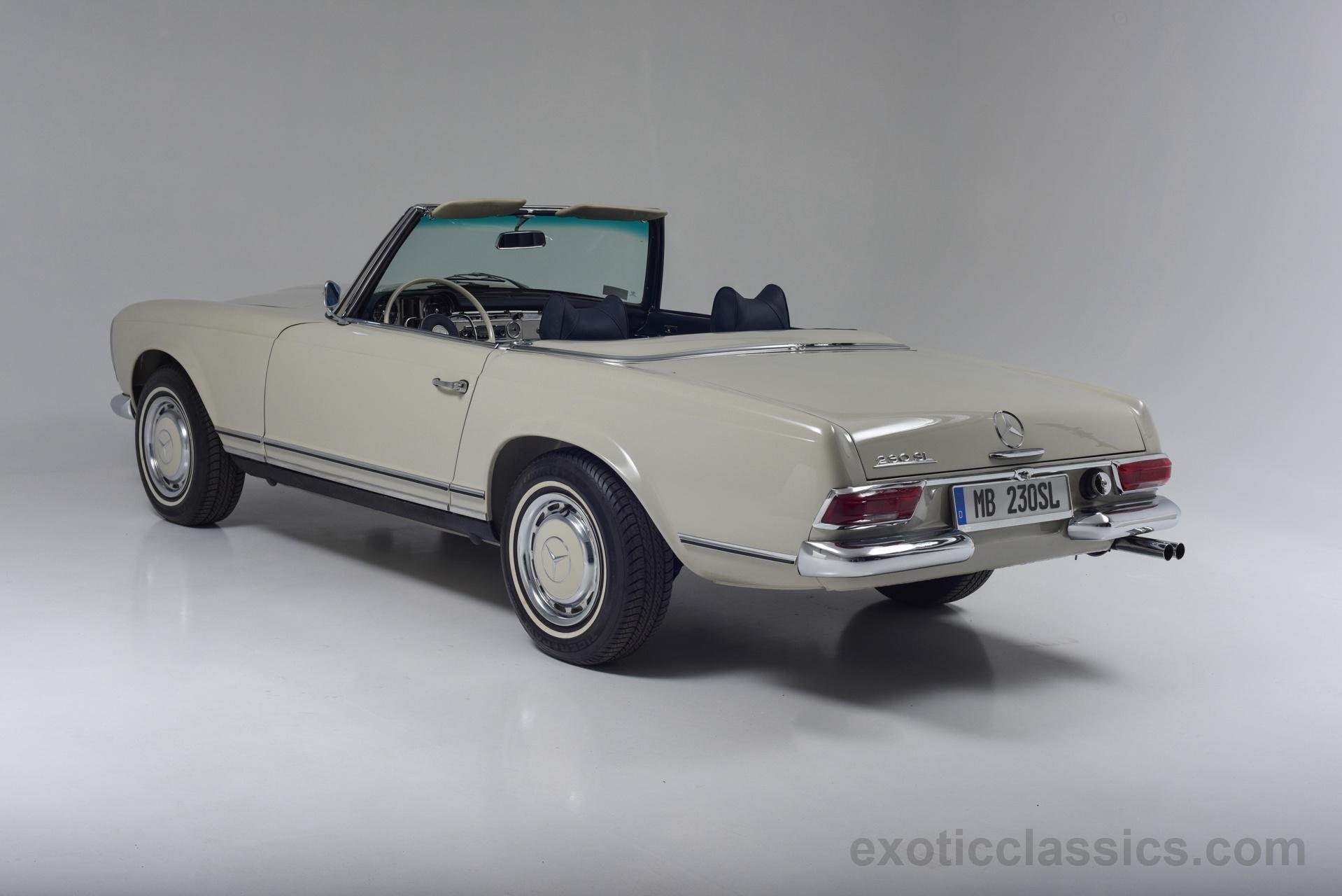 1967, Mercedes, Benz, 230sl, Classic, Convertible Wallpaper