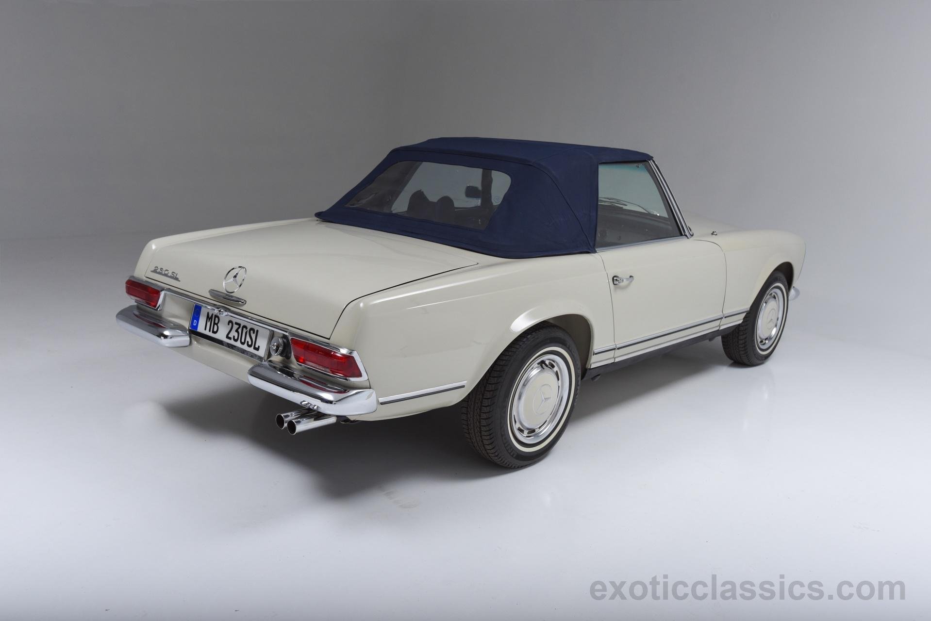 1967, Mercedes, Benz, 230sl, Classic, Convertible Wallpaper