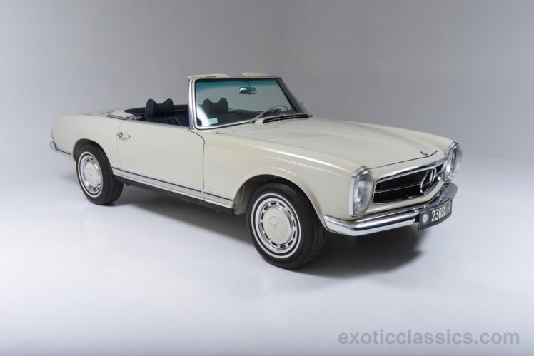 1967, Mercedes, Benz, 230sl, Classic, Convertible HD Wallpaper Desktop Background
