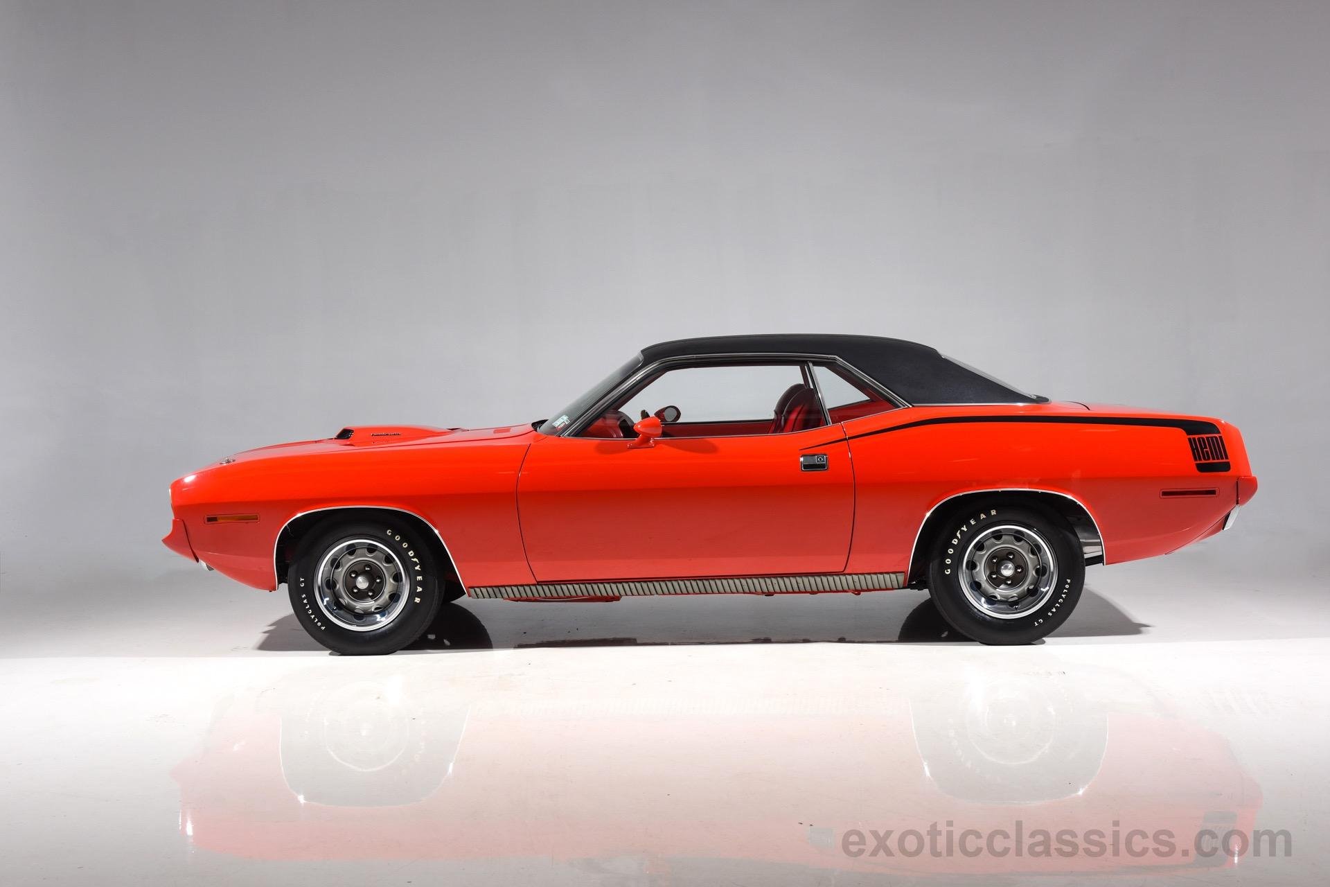 1970, Plymouth, Hemi, Barracuda, Mopar, Muscle, Classic, Cuda Wallpaper