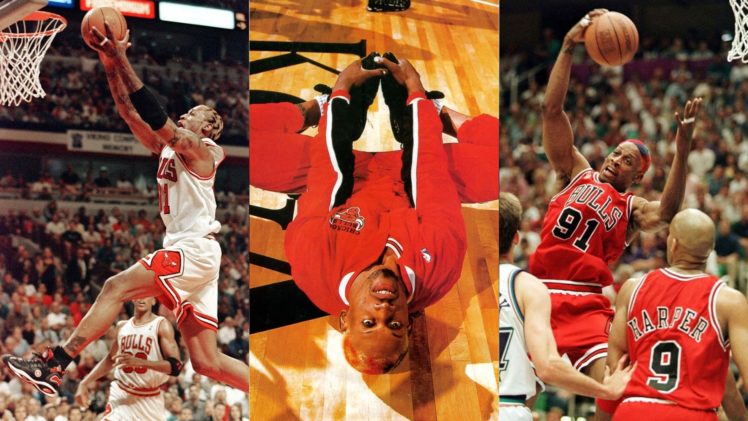 nba, Chicago, Bulls, Dennis, Rodman, Basketball HD Wallpaper Desktop Background