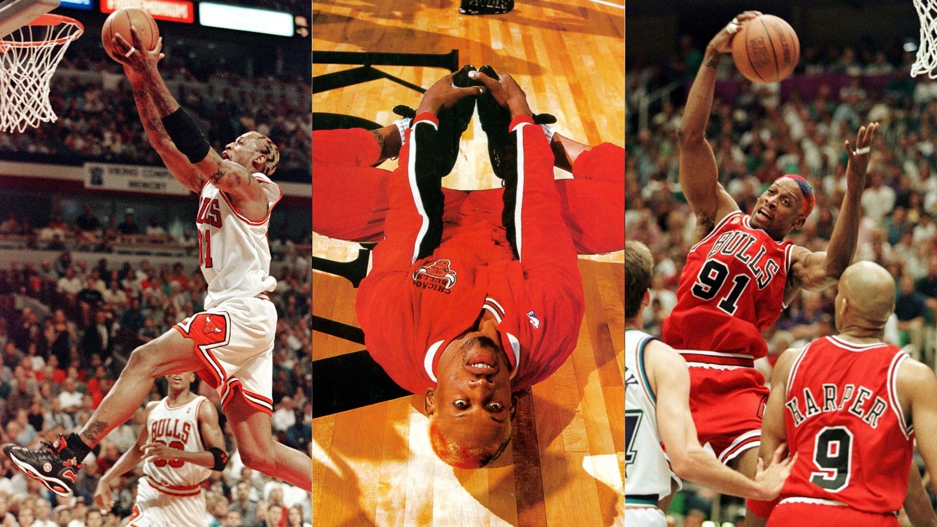 nba, Chicago, Bulls, Dennis, Rodman, Basketball Wallpaper