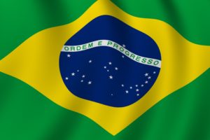 bandera, Brasil, Sur, America
