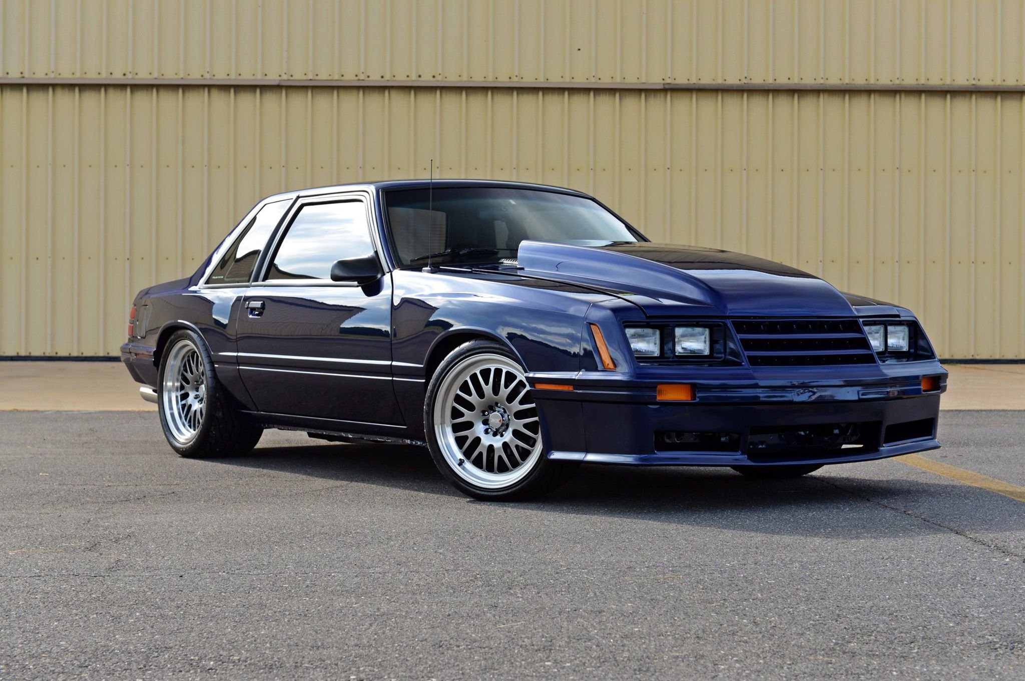 1987, Ford, Mustang, Muscle, Hot, Rod, Rods, Custom Wallpaper
