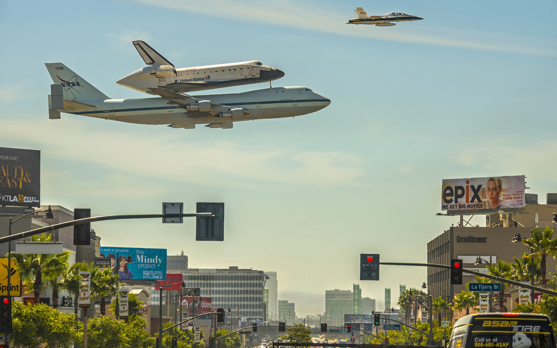 shuttle, Jet, Airplane, Plane, Los, Angeles, Jets, Nasa, City, Cities, Roads Wallpaper