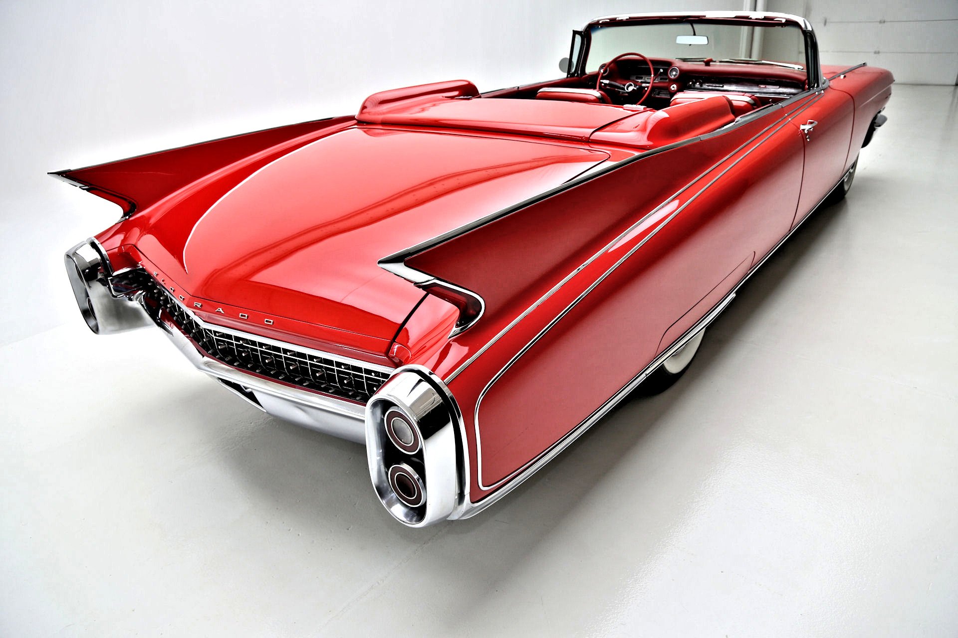 1960, Cadillac, Eldorado, Biarritz, Convertible, Luxury, Classic Wallpaper