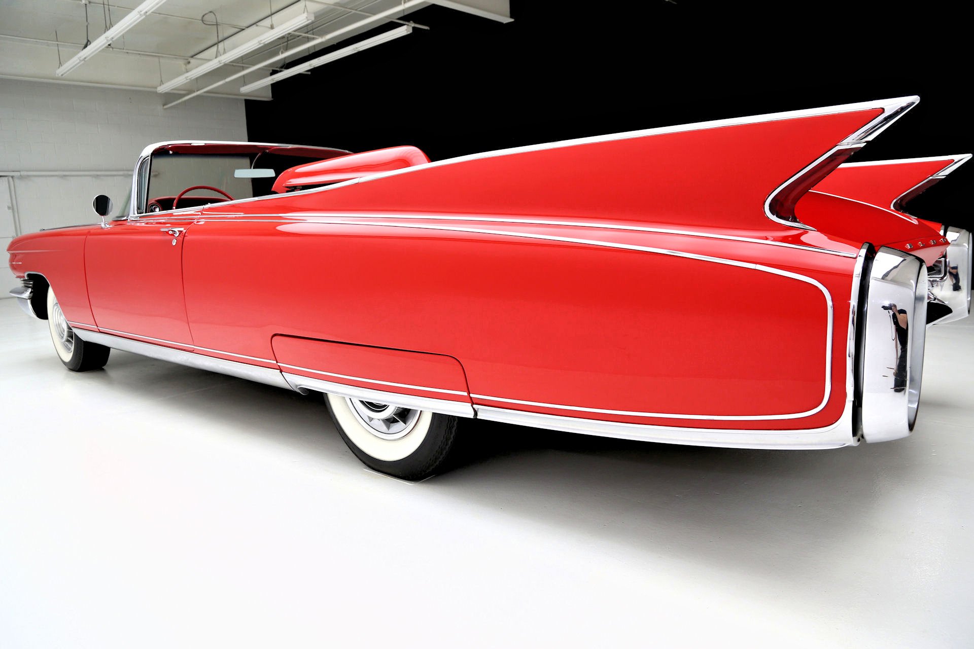1960, Cadillac, Eldorado, Biarritz, Convertible, Luxury, Classic Wallpaper