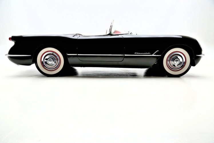 1954, Chevrolet, Corvette, Roadster, Muscle, Retro, Supercar HD Wallpaper Desktop Background