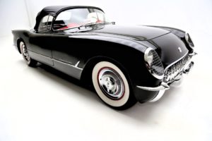1954, Chevrolet, Corvette, Roadster, Muscle, Retro, Supercar