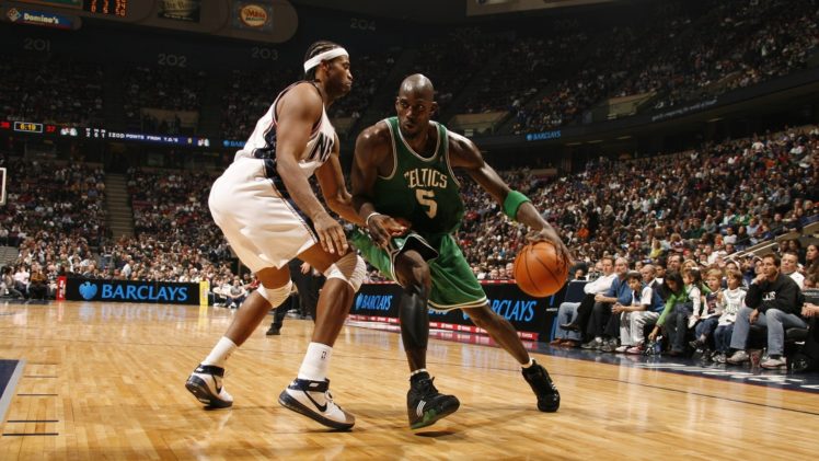 sports, Nba, Basketball, Kevin, Garnett, Boston, Celtics, New, Jersey, Nets HD Wallpaper Desktop Background