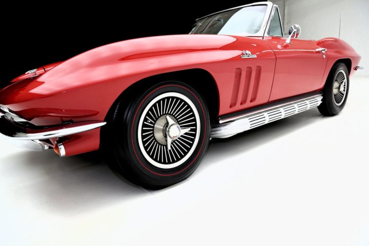 1966, Chevrolet, Corvette, 427, Convertible, Muscle, Supercar, Classic HD Wallpaper Desktop Background