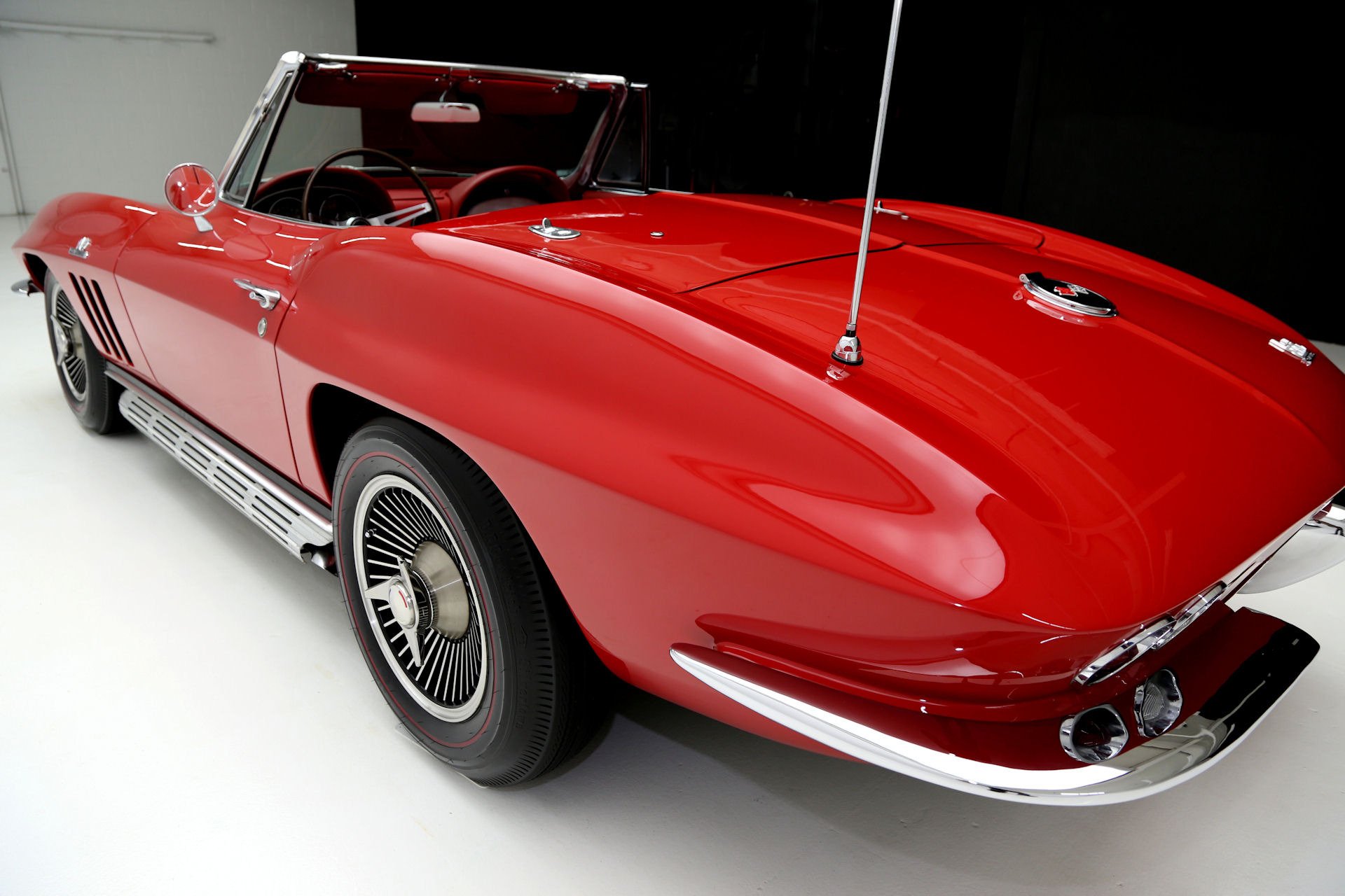 1966, Chevrolet, Corvette, 427, Convertible, Muscle, Supercar, Classic Wallpaper