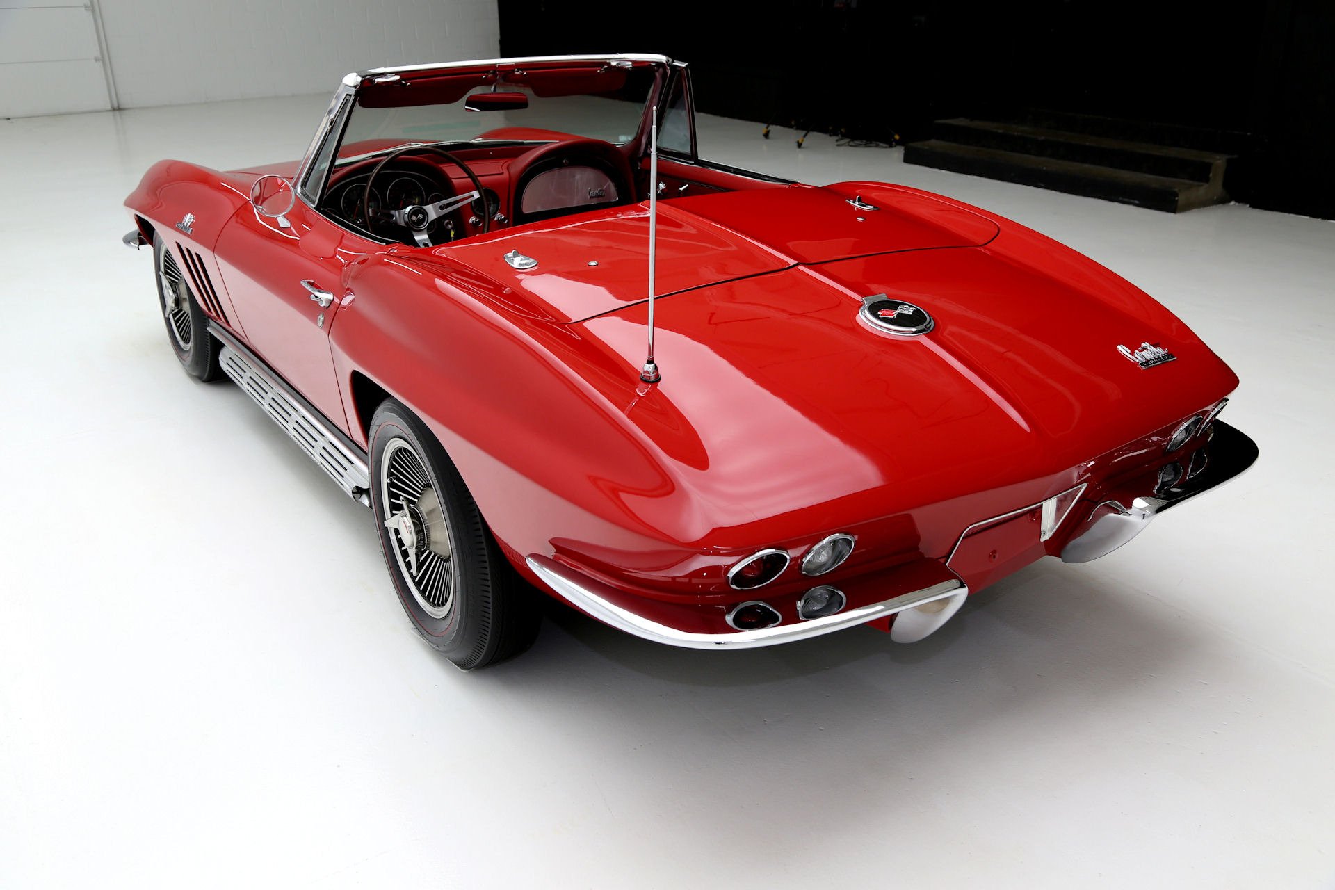1966, Chevrolet, Corvette, 427, Convertible, Muscle, Supercar, Classic Wallpaper