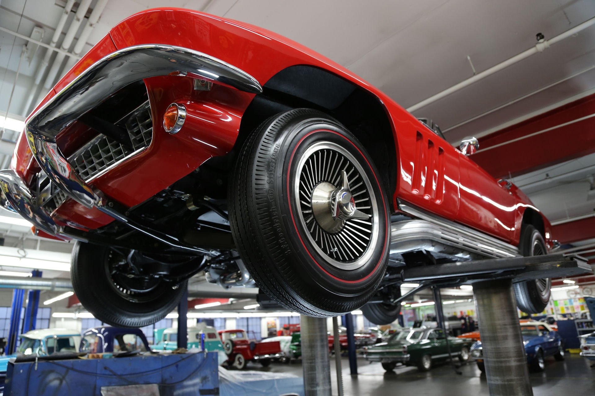 1966, Chevrolet, Corvette, 427, Convertible, Muscle, Supercar, Classic Wallpaper