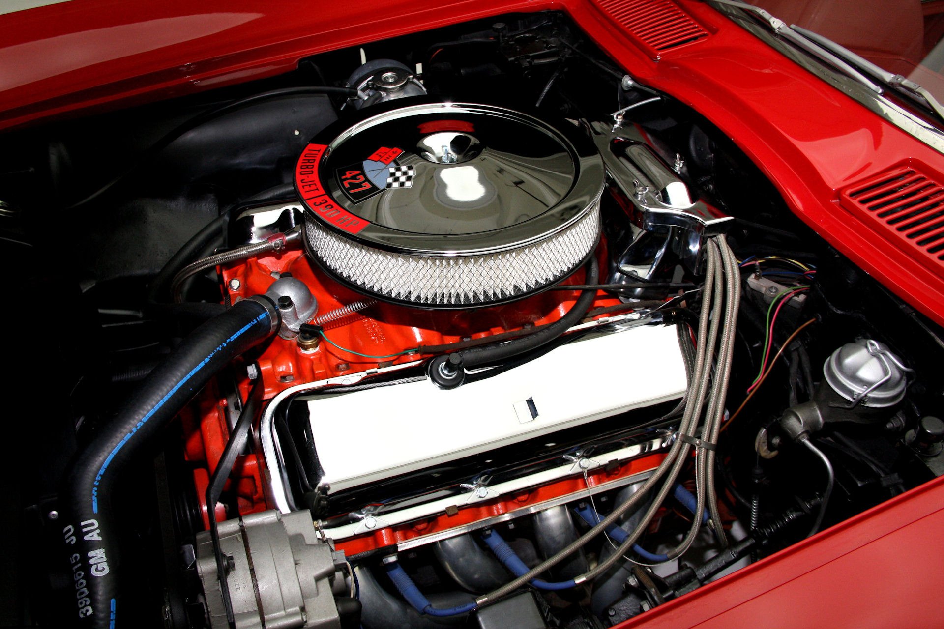 1966, Chevrolet, Corvette, 427, Convertible, Muscle, Supercar, Classic Wallpaper