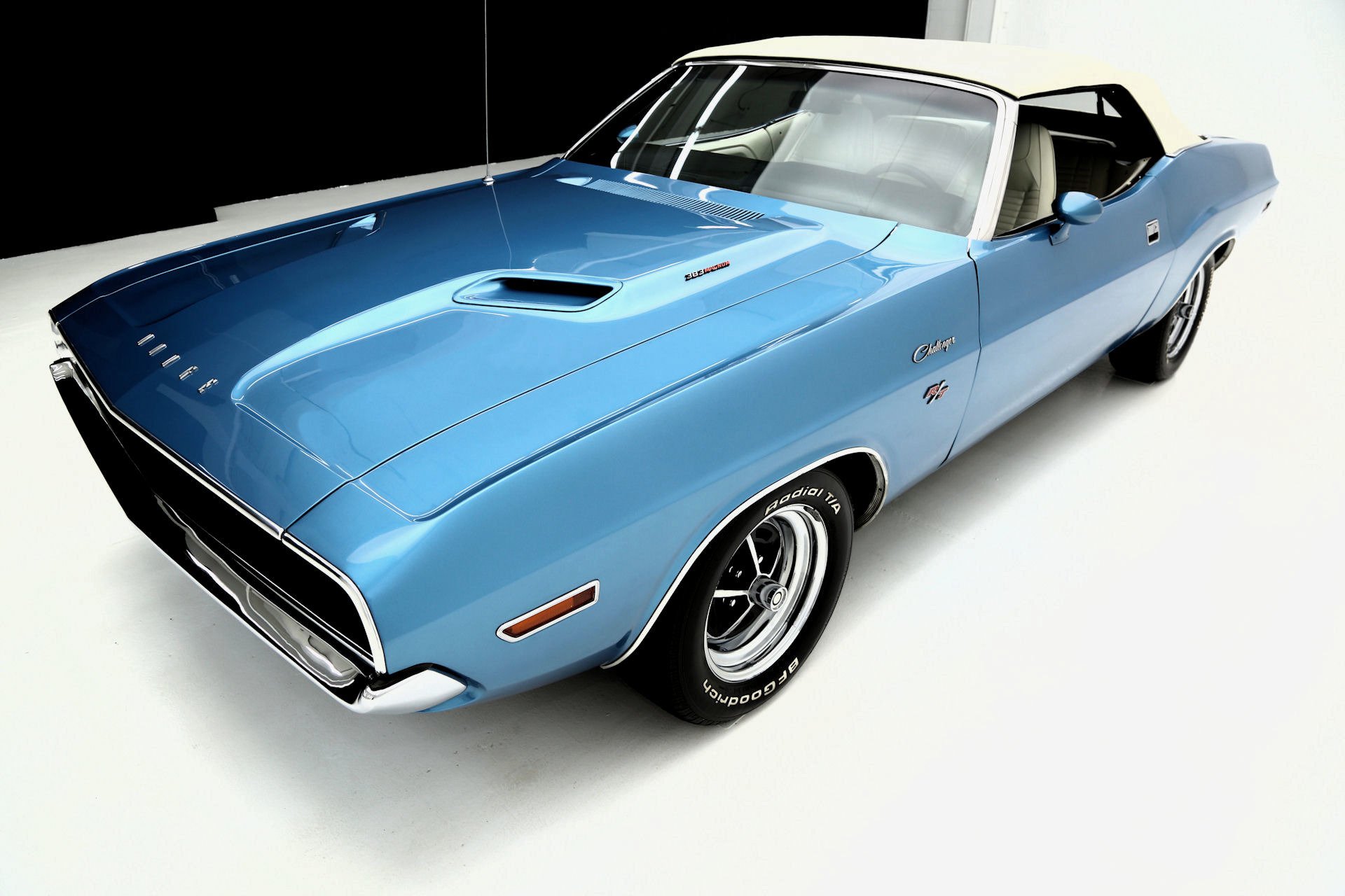 1970, Dodge, Challenger, R t, Convertible, Muscle, Mopar, Classic Wallpaper