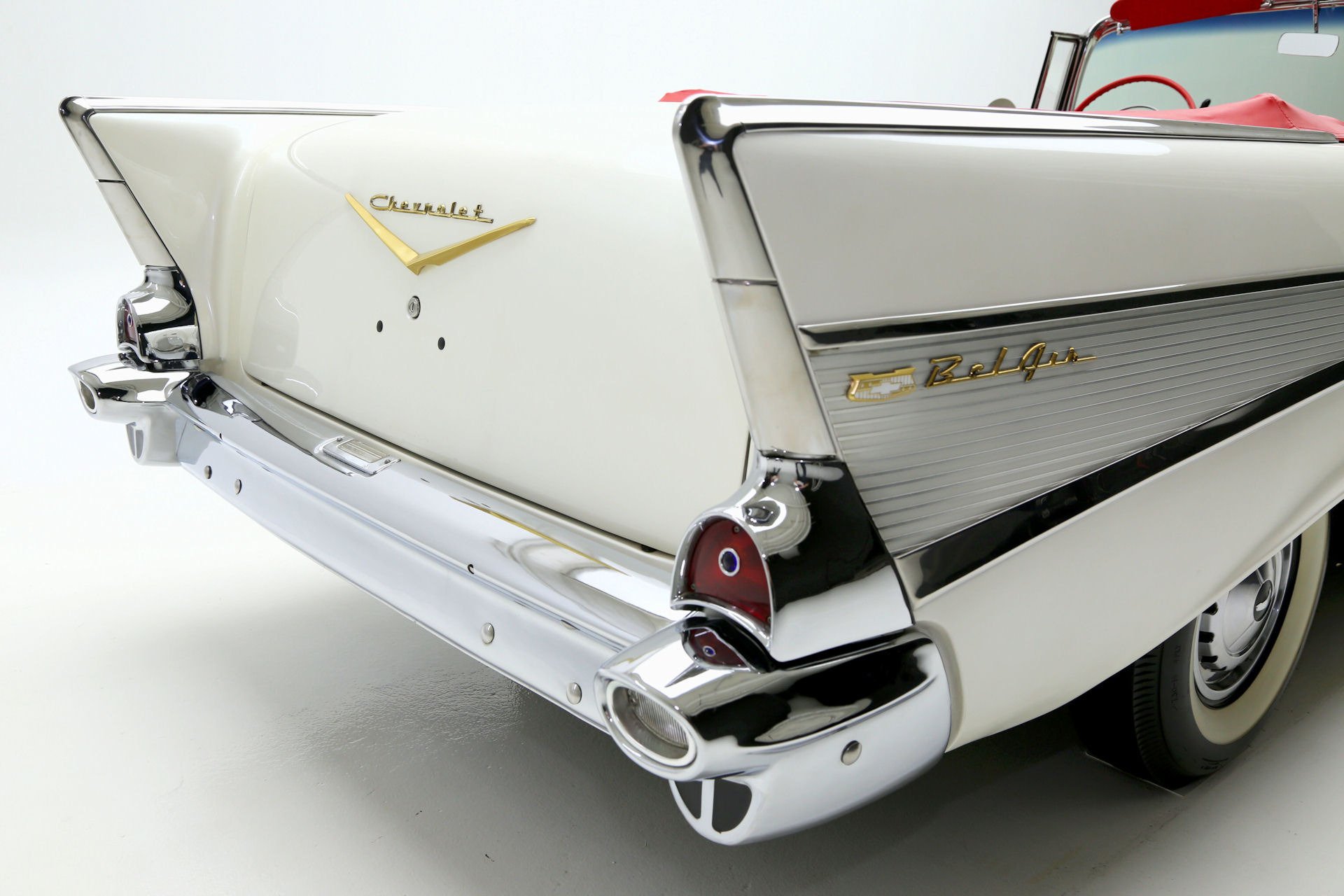 1957, Chevrolet, Bel, Air, Retro, Convertible Wallpaper