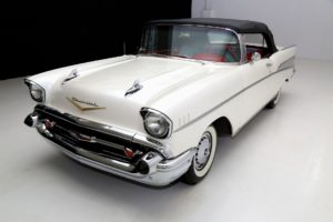 1957, Chevrolet, Bel, Air, Retro, Convertible