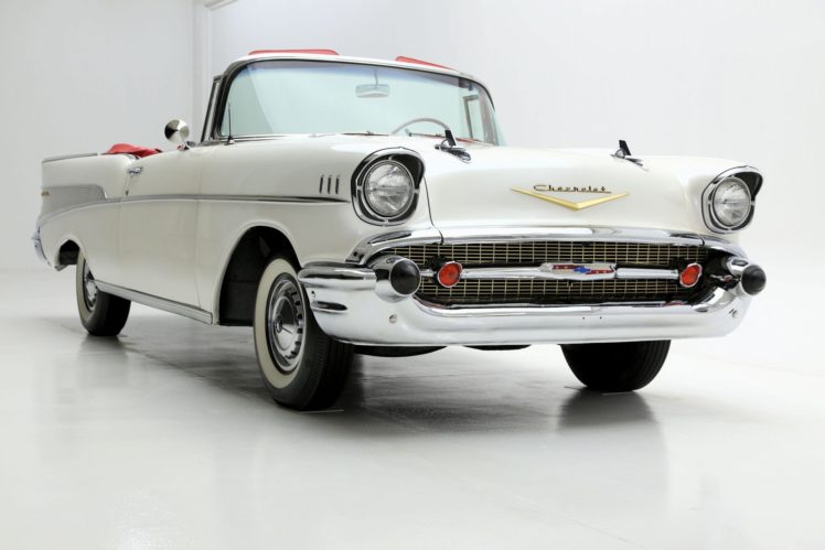 1957, Chevrolet, Bel, Air, Retro, Convertible HD Wallpaper Desktop Background