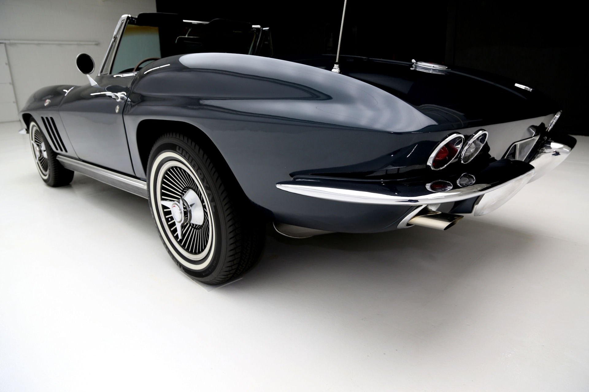 1966, Chevrolet, Corvette, 327, Roadster, Muscle, Supercar, Classic, Convertible Wallpaper