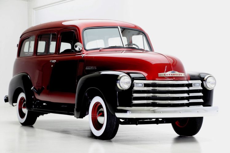 1951, Chevrolet, Suburban, 3100, Bordeaux, Suv, Truck, Retro, Stationwagon HD Wallpaper Desktop Background