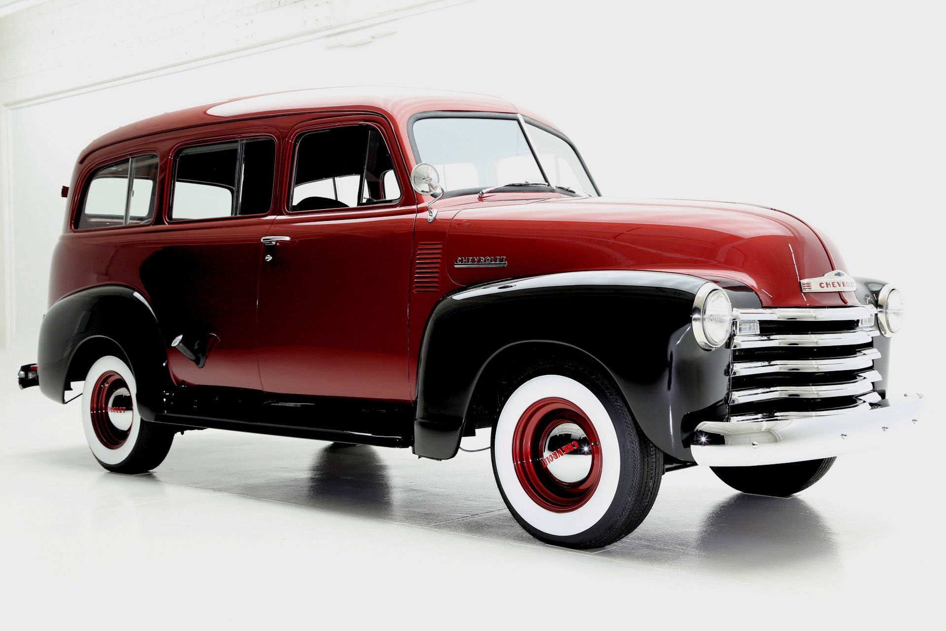 1951, Chevrolet, Suburban, 3100, Bordeaux, Suv, Truck, Retro, Stationwagon Wallpaper
