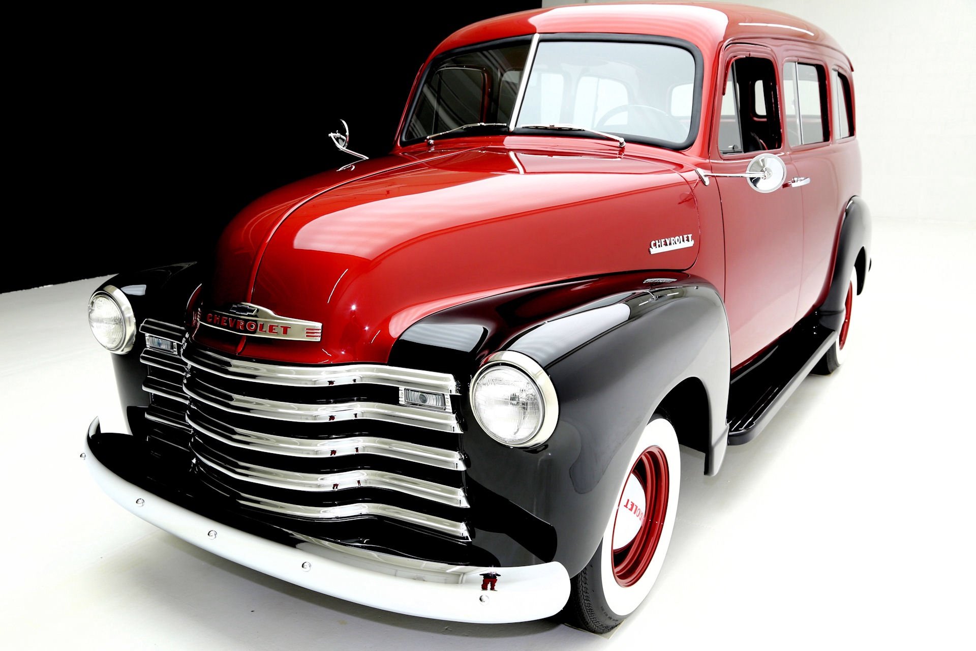 1951, Chevrolet, Suburban, 3100, Bordeaux, Suv, Truck, Retro, Stationwagon Wallpaper