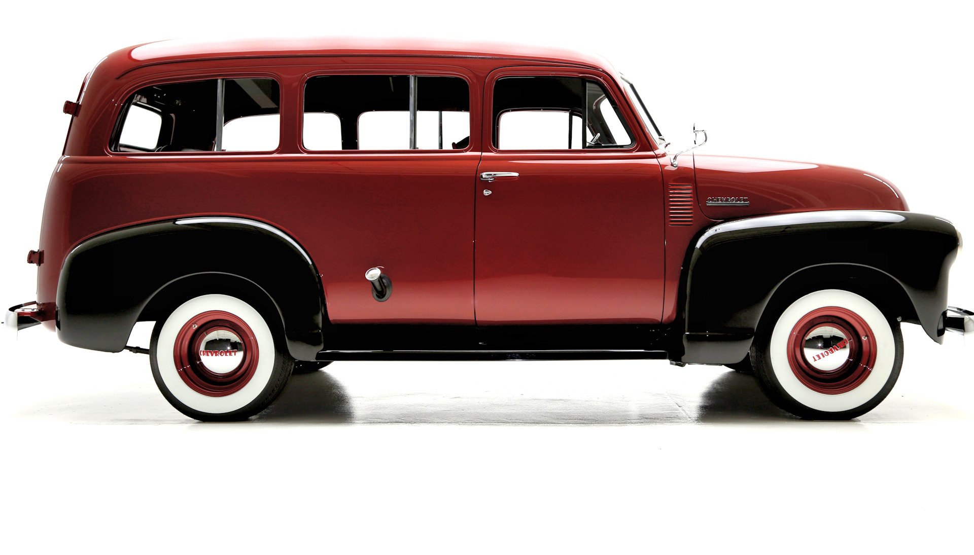 1951, Chevrolet, Suburban, 3100, Bordeaux, Suv, Truck, Retro, Stationwagon Wallpaper