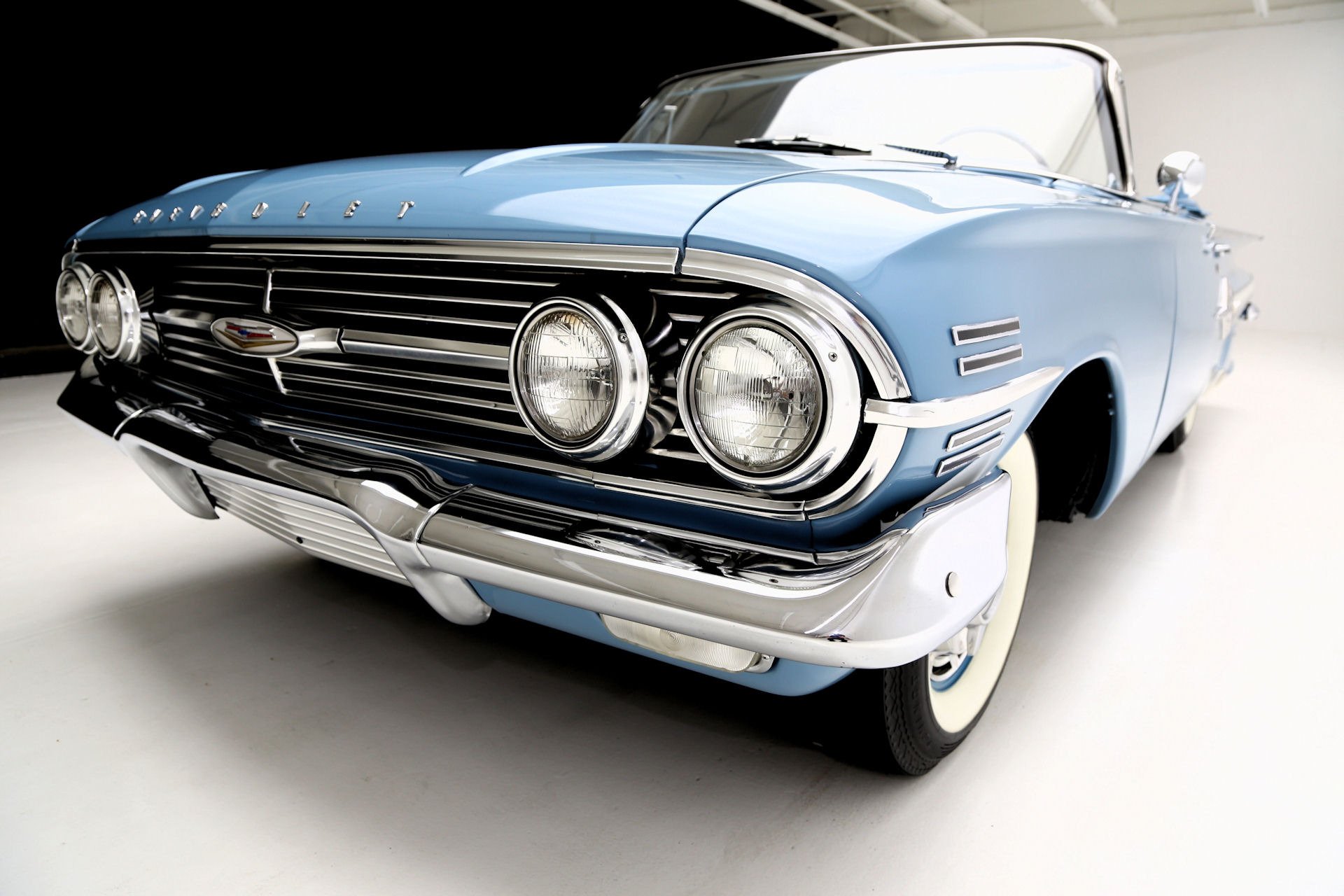 1960, Chevrolet, Impala, Convertible, Muscle, Classic Wallpaper